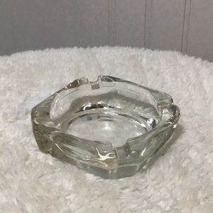 Vintage Glass Ashtray